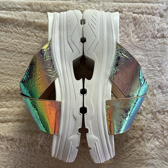 Public Desire Elma Chunky Iridescent Sandal size 8 - Picture 12 of 15